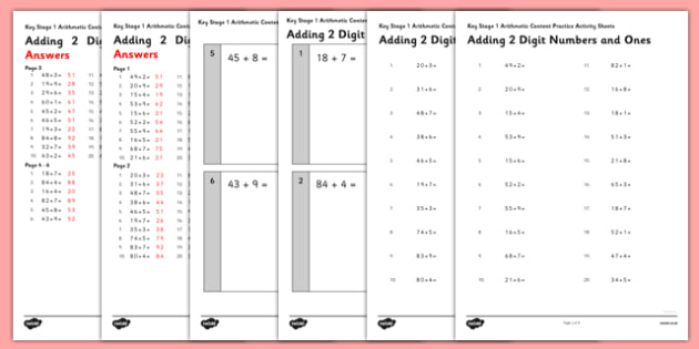 adding-2-digit-numbers-to-ones-ks1-arithmetic-worksheet