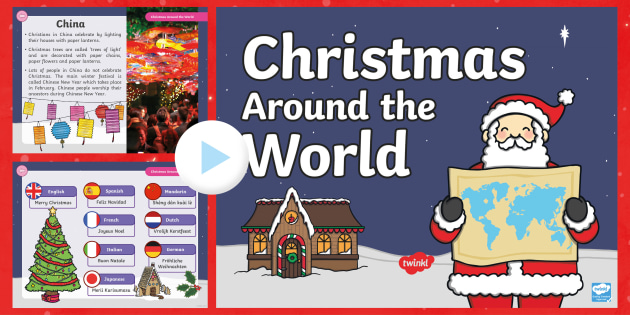 Christmas Around The World Powerpoint Teacher Made