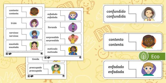 Puzzle de Emparejar: Las Emociones