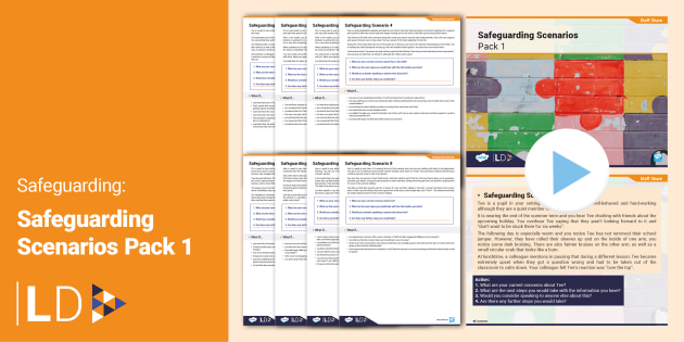 Safeguarding Pack Safeguarding Scenarios - Pack 1 (teacher made)