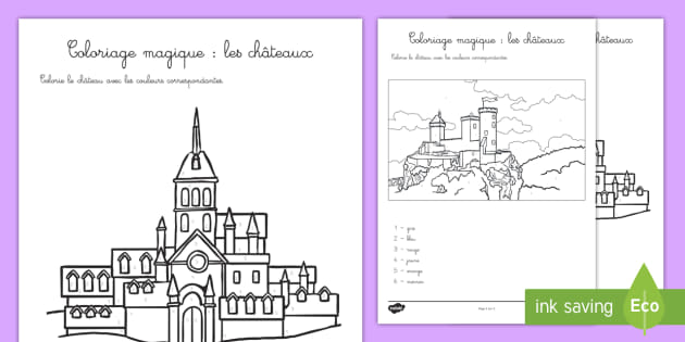 Coloriage Magique Moyenne Section
