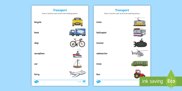 Exercício: Means of transportation - inFlux