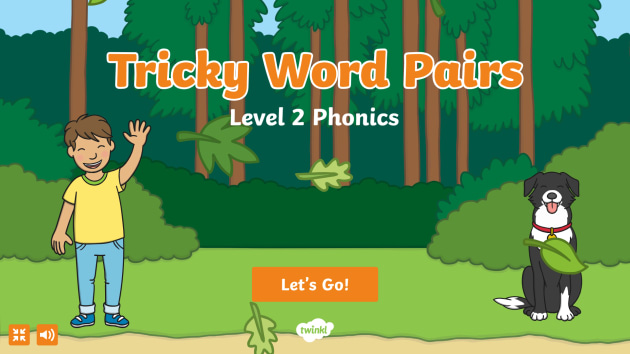 Level 2 Phonics Sounds Pairs Game