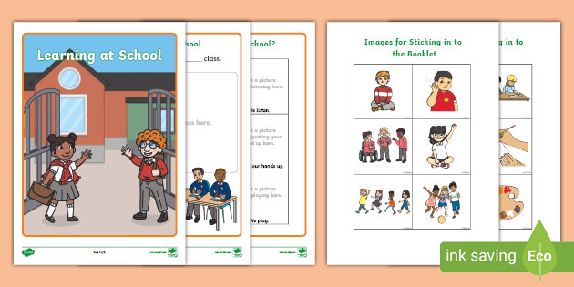 Learning at School Booklet (teacher made)