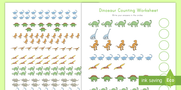 counting dino