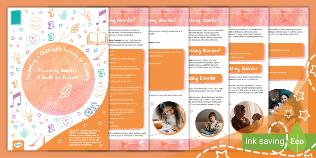Supporting a Child with Sensory or Auditory Processing Disorder: A ...