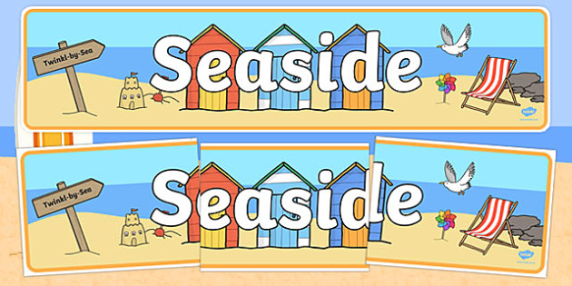 Free Seaside Banner Teacher Made