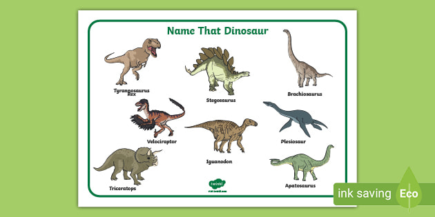 Name a dinosaur