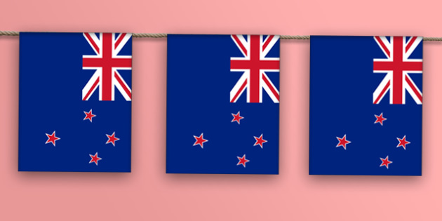 New Zealand / NZ Flag Display Bunting