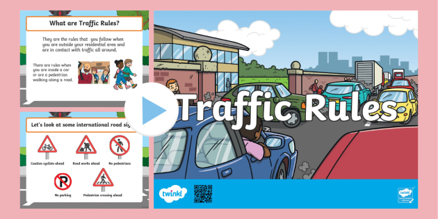 FREE! - Crossing the Road PowerPoint (Teacher-Made) - Twinkl