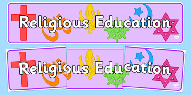 Religious Education Display Banner - Religion, RE, Religious