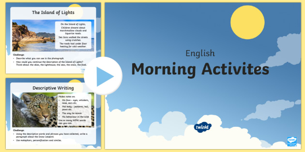 ppt writing activities creative and 6 5 Year Writing Activities Creative Morning