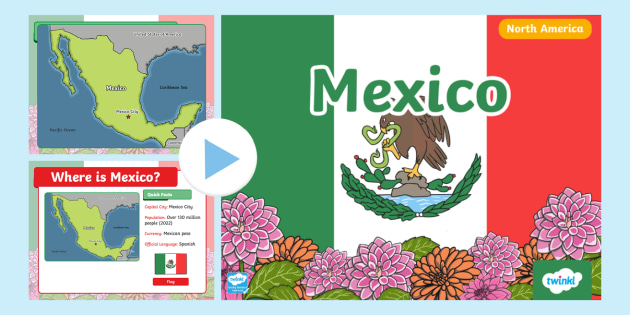 Mexico Flag Poster (Teacher-Made) - Twinkl