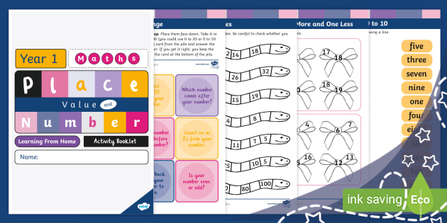 Number Value and Place Value: Year 1 Activities | Twinkl