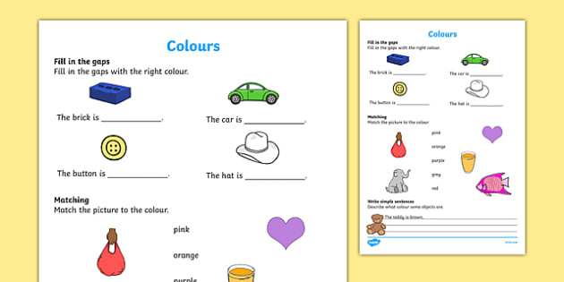 colours esl worksheet pdf esl resources teacher made