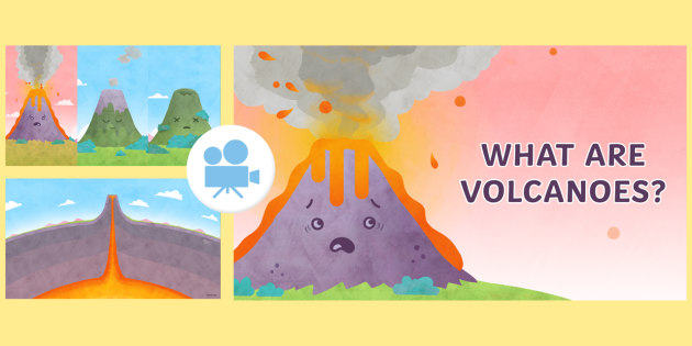 Volcanoes Short Animation | Twinkl Go! (teacher made)