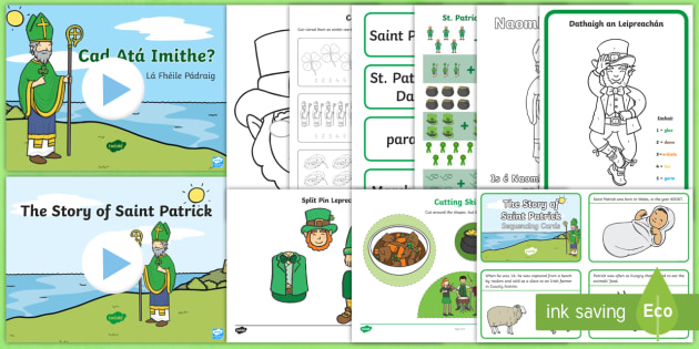 st patricks day crafs senior infants