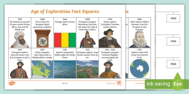 New World Explorer Project: Social Studies Exploration Research