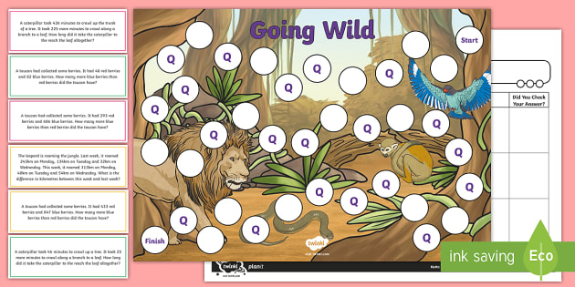 One Step Addition And Subtraction Word Problems Differentiated Self-Checking