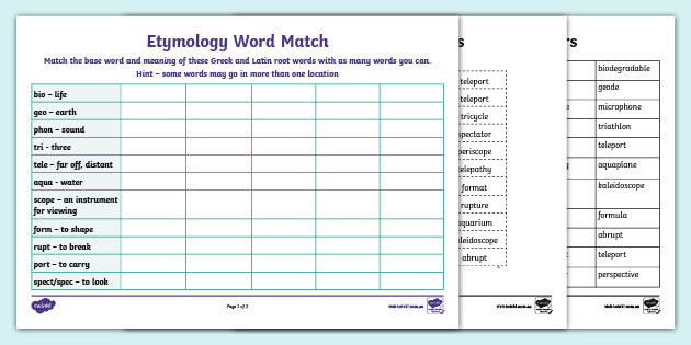 etymology-word-match-for-grade-5-6-hecho-por-educadores