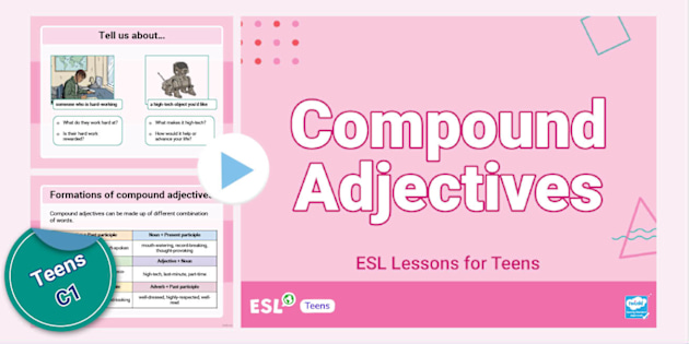 Compound Adjectives | twinkl.com.au