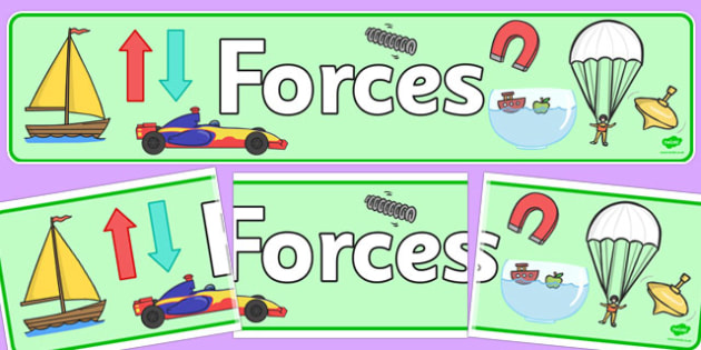 Forces Display Banner Force Movement Display Banner Sign