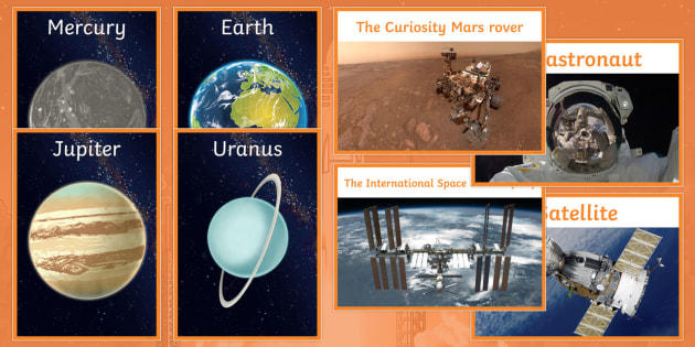 Ks2 Space Topic Display Photo Pack Teacher Made