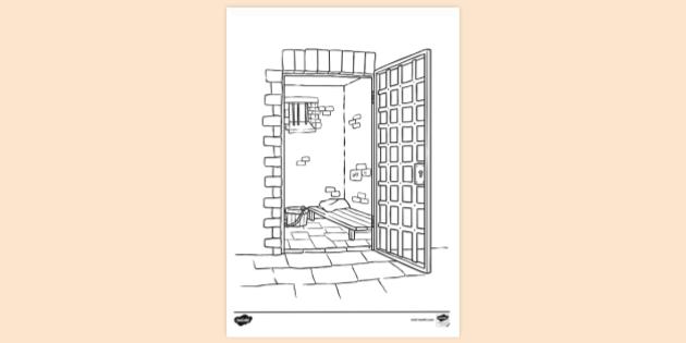 detention coloring pages printable