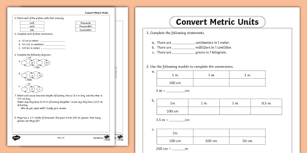 Conversion Worksheets Grade 7 Converting Fractions And Decimals