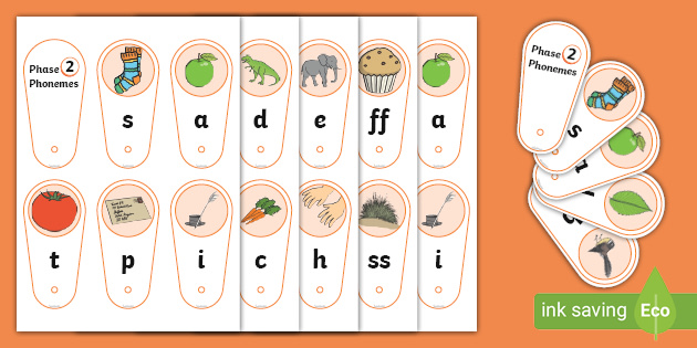 Phase 2 Phonemes With Images Teacher Made 