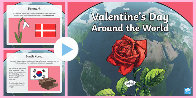 Valentine's Day around the world, Articles