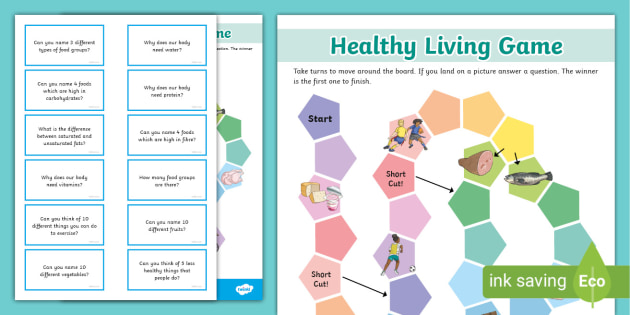 Healthy Habits Fun N Fit Board Game