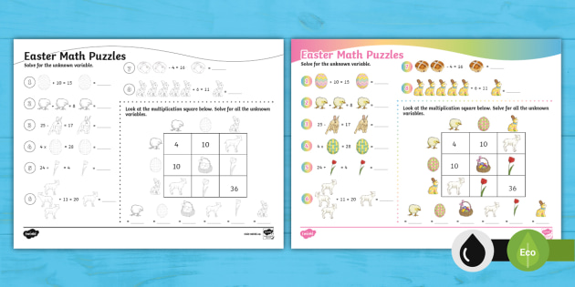 Algebra Puzzles | twinkl.com.au