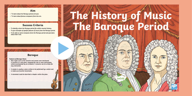 Music History: Baroque | PowerPoint (teacher Made)