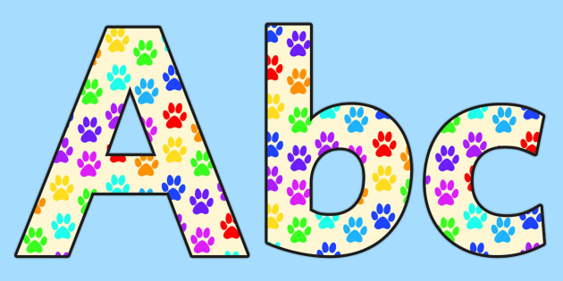 paw-print-lowercase-display-lettering-paw-print-lowercase