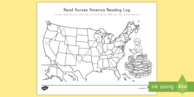 Read Across America Reading Log (Teacher-Made)