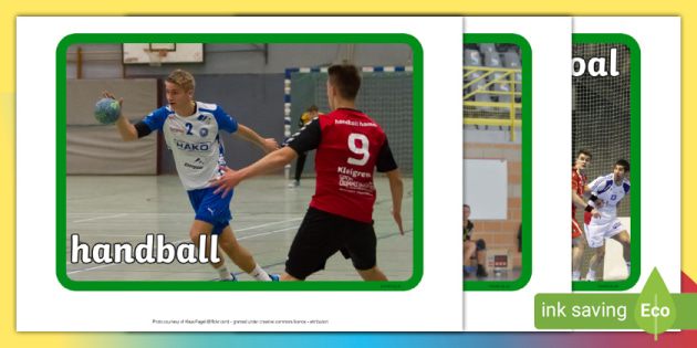 Handball Display Photos (teacher Made)