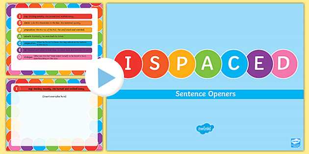ispaced-sentence-openers-powerpoint-ispaced-openers