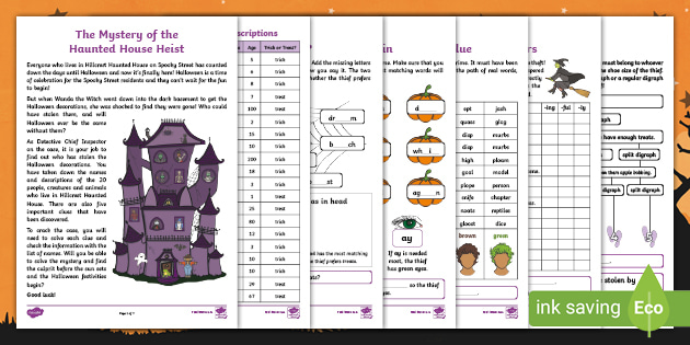 halloween problem solving ks1