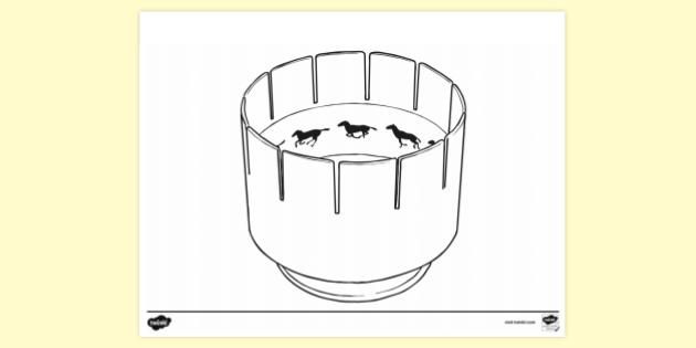 FREE! - Zoetrope Colouring | Colouring Sheets (teacher made)