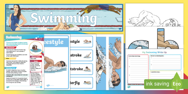 The Olympics Swimming Resource Pack Teacher Made