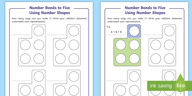 Number Bonds To 5 Games