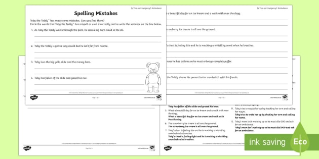 spelling-mistakes-worksheets-teacher-made