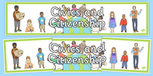 Civics And Citizenship Banner (teacher Made)