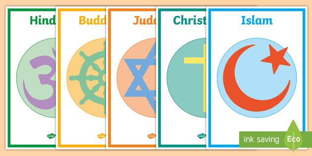 poster presentation illustrating the unity of world religions