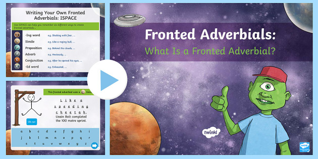 Fronted Adverbials KS2: What Is a Fronted Adverbial? PowerPoint