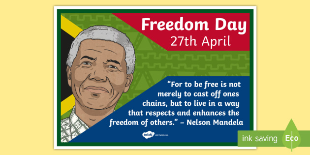 South Africa | Freedom Day Poster | Classroom Display