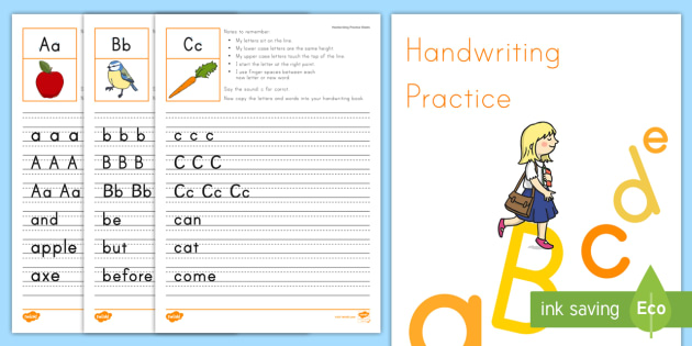 Printable Letter Tracing Book, Handwriting Practice, Homeschool, Preschool,  Alphabet Sheets, Early Learning, ABC, Learn to Write, Elementary 