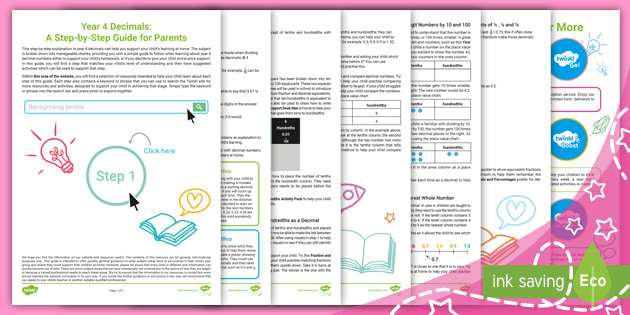 👉 Year 4 Decimal Numbers: A Step-by-Step Guide for Parents