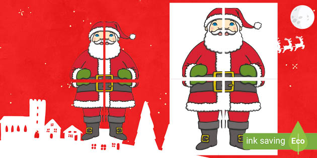The Christmas Workshop 6ft Santa Countdown Approx 183cm High x 80cm Wide x 70cm Deep Red